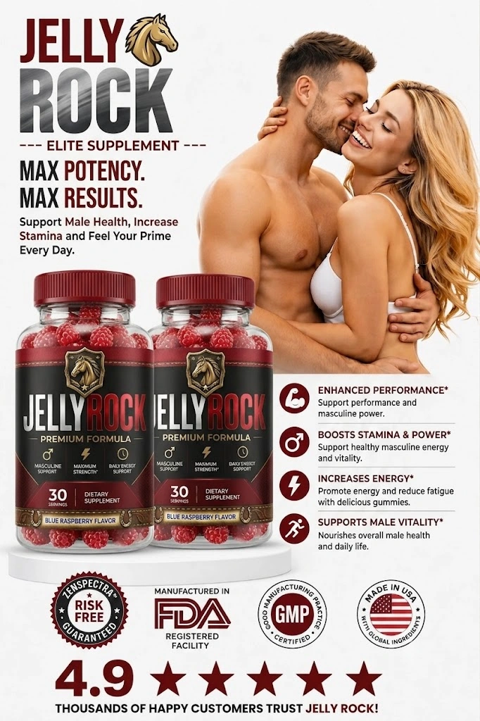 Jelly Rock Natural Male Vitality Supplement